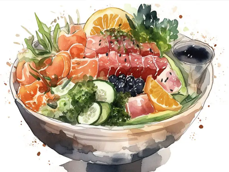 Healthy Poke – The Perfect Blend of Fresh Fish, Veggies, Fruit, and Grains